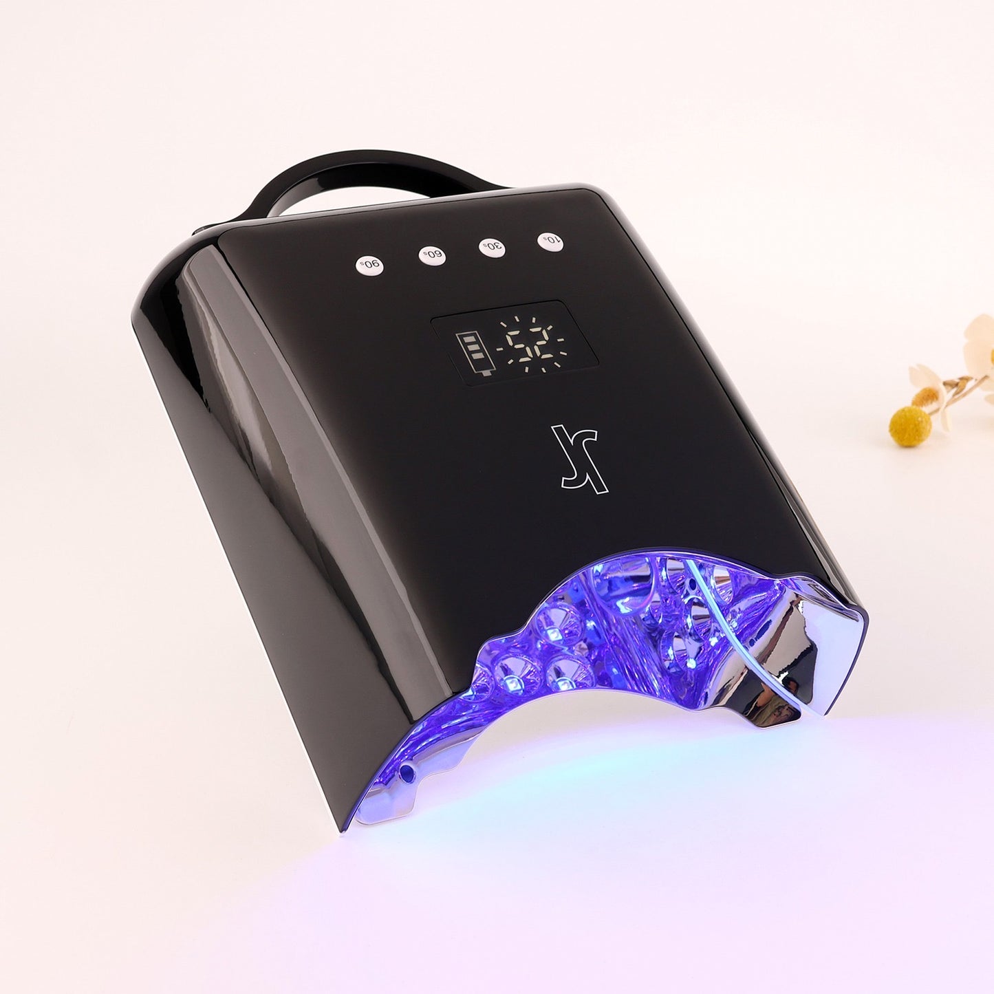 DUAL LED Lampe - Sort