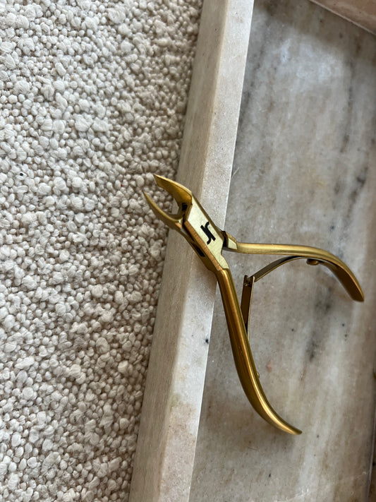 Neglebåndsnipper - Guld